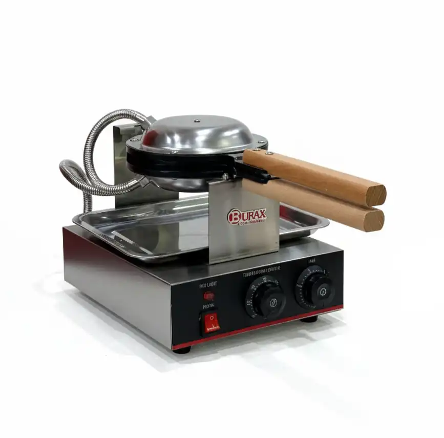 تصویر دستگاه وافل تخم مرغی مدل TWB6 متعلق به تجهیزات آشپزخانه صنعتی ماشین آلات صنایع غذایی تجهیزات حرفه ای آشپزخانه تجهیزات آشپزخانه براکس