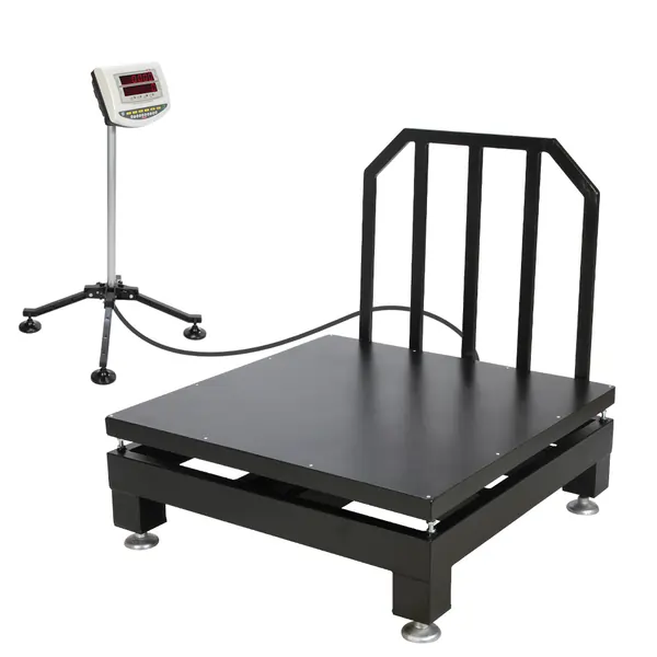 باسکول نمایشگر متحرک 1500kg محک - سینی گالوانیزه