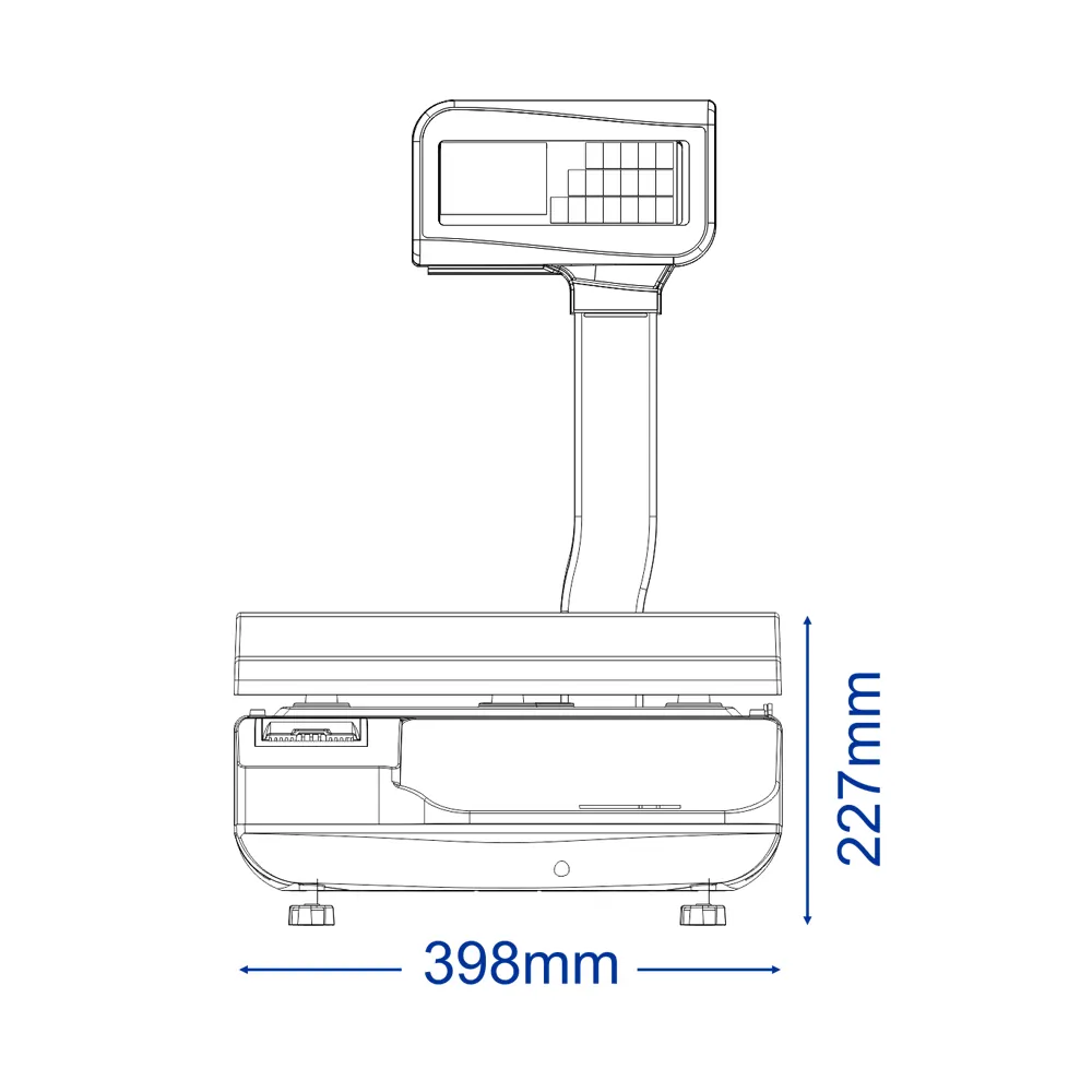 ترازو محک مدل 1600 AP متعلق به تجهیزات آشپزخانه صنعتی ماشین آلات صنایع غذایی تجهیزات حرفه ای آشپزخانه تجهیزات آشپزخانه براکس