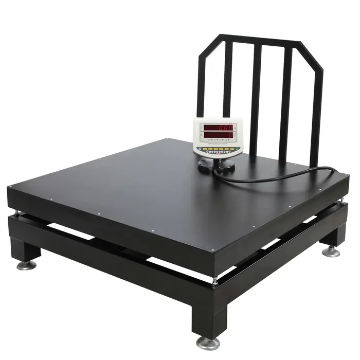 باسکول نمایشگر دیواری 1500kg محک – سینی گالوانیزه