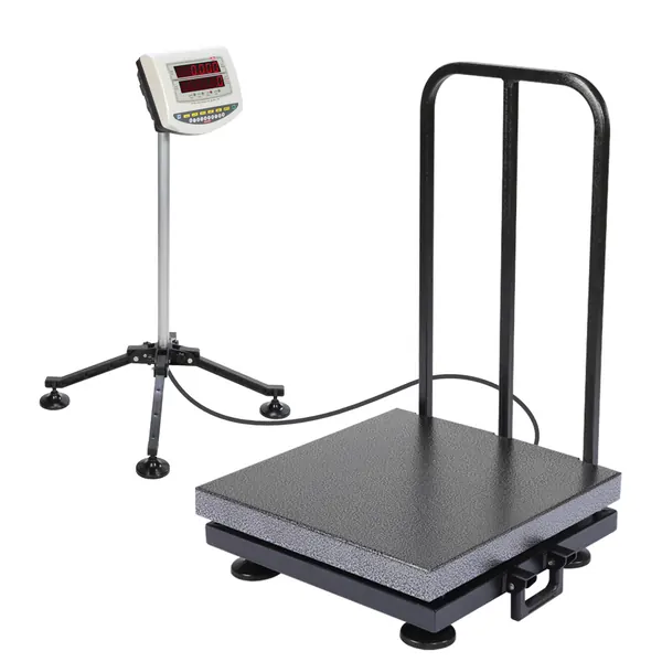 باسکول نمایشگر متحرک 200kg محک – سینی گالوانیزه