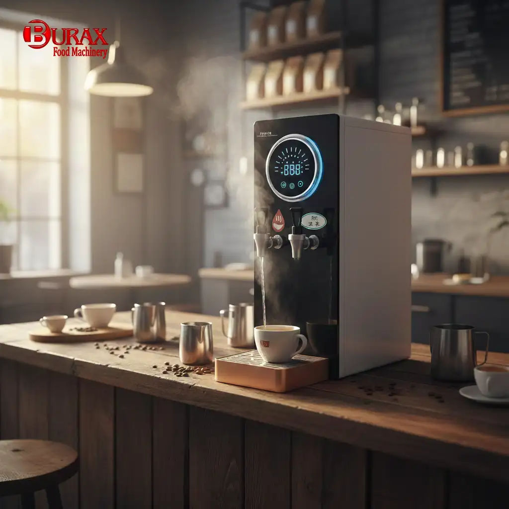 قلب تپنده آشپزخانه‌های صنعتی و تجاری: آشنایی با بویلر، دستگاه‌های تولید آب جوش آنی