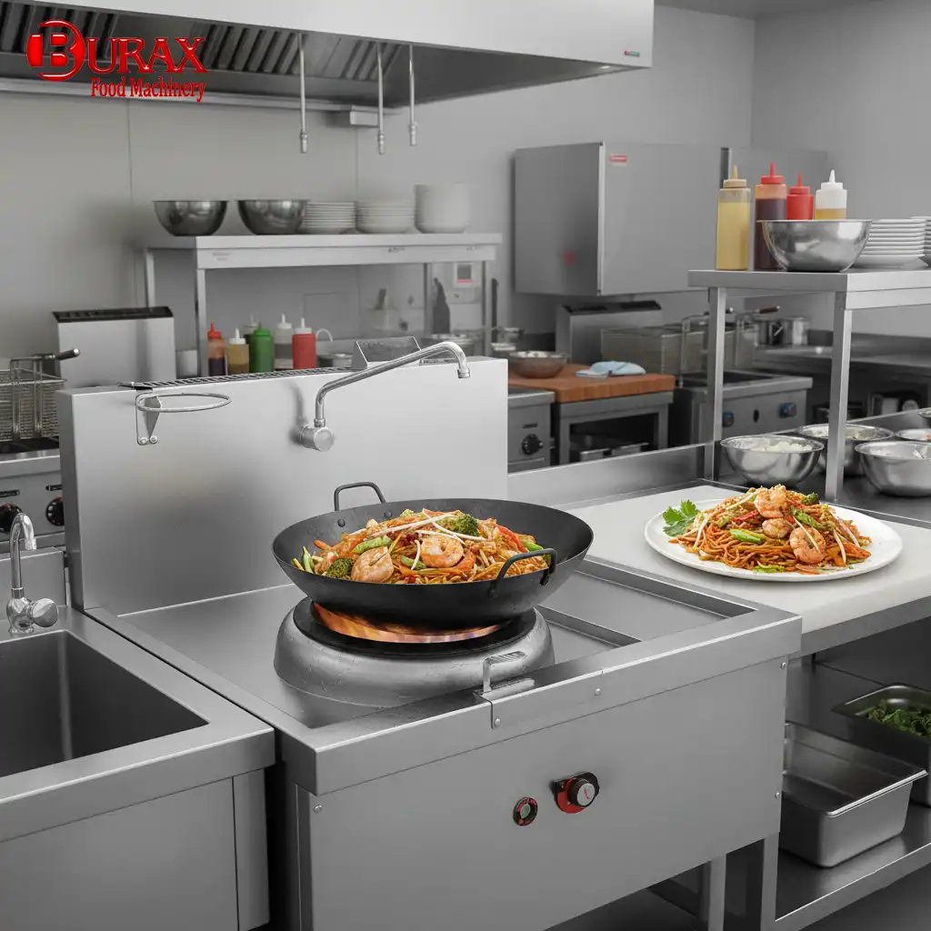 اجاق گاز چینی: ابزاری تخصصی برای آشپزی سریع و صنعتی