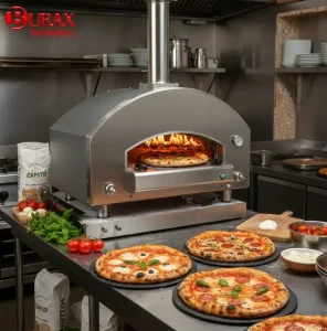 فر گازی پیتزا ناپولیتن متعلق به تجهیزات آشپزخانه صنعتی ماشین آلات صنایع غذایی تجهیزات حرفه ای آشپزخانه تجهیزات آشپزخانه براکس