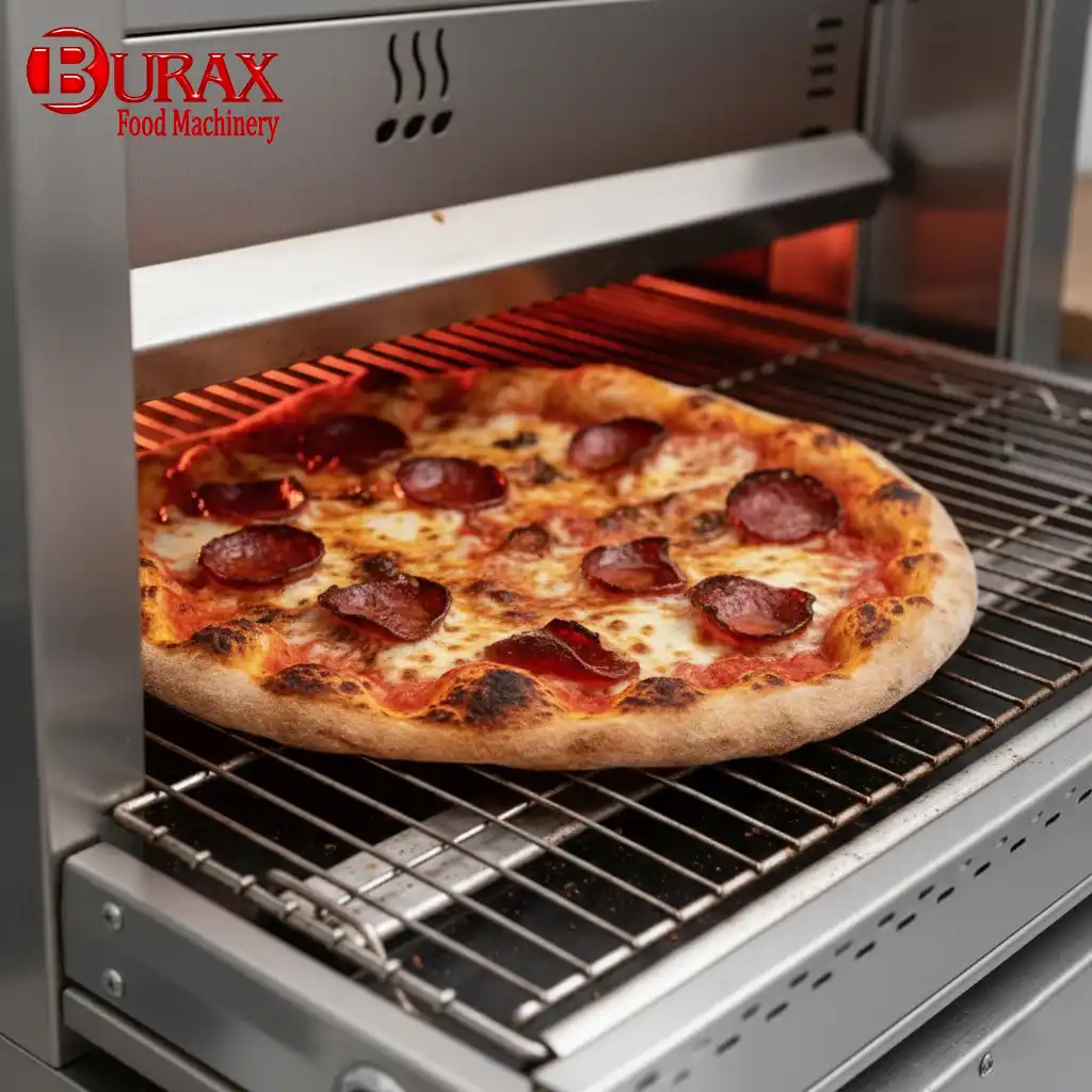 چرا نان پیتزای شما خشک می‌شود؟ راهنمای طلایی تنظیم دقیق فر ریلی برای جلوگیری از ضرر مالی