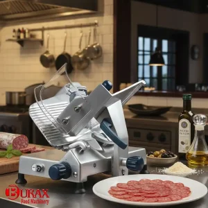 جلوگیری از ضرر میلیونی ناشی از ضایعات کالباس - اسلایسر گوشت دستی - کالباس بر صنعتی - تجهیزات آماده سازی غذا - کاهش ضایعات - قطعات گوشت - تجهیزات آشپزخانه صنعتی ماشین آلات صنایع غذایی تجهیزات حرفه ای آشپزخانه تجهیزات آشپزخانه براکس