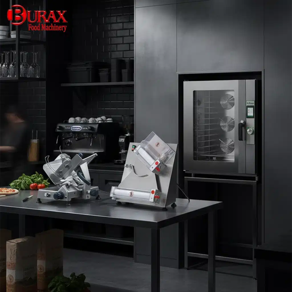 مثلث طلایی در آشپزخانه صنعتی: چیدمانی که جلوی ضرر ۳۰ درصدی شما را می‌گیرد