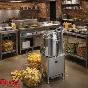 از هدر رفت محصول تا حقوق اضافی: چرا پوست گیر صنعتی کلید نجات سود خالص شماست؟ وقتی پولهای شما با پوست سیب زمینی به سطل زباله میرود!