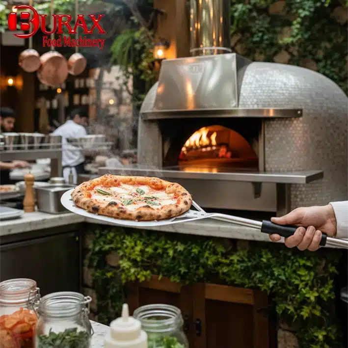 نقش پارو پیتزا در پخت پیتزای اصیل ناپولی: ابزاری که کیفیت را تغییر می‌دهد.