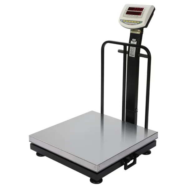 باسکول نمایشگر ثابت 300kg محک   سینی گالوانیزه
