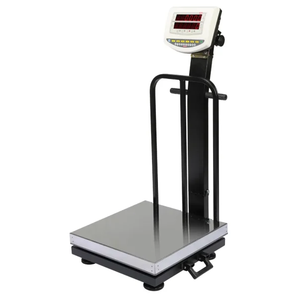باسکول نمایشگر ثابت 200kg محک سینی استیل
