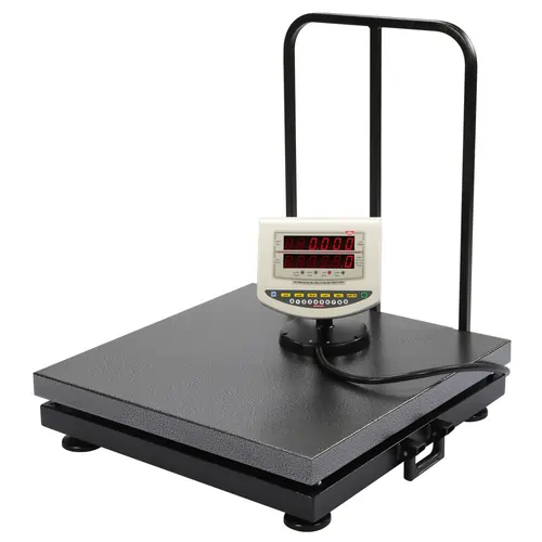 باسکول نمایشگر دیواری 300kg محک   سینی گالوانیزه