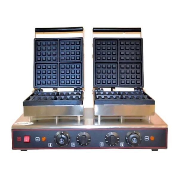 تصویر دستگاه وافل ساز مربعی دو درب مدل TCG804F2